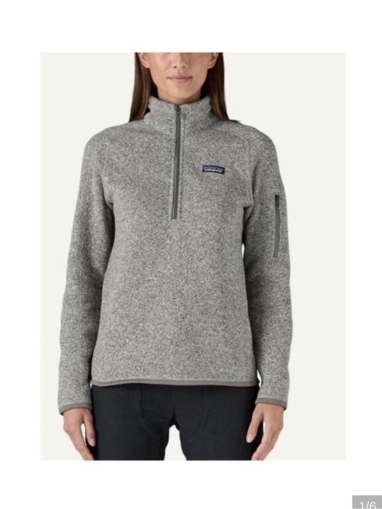 Patagonia Sweaters - Patagonia Better Sweater 1/4 Zip Fleece Pullover Grey Heather Size L